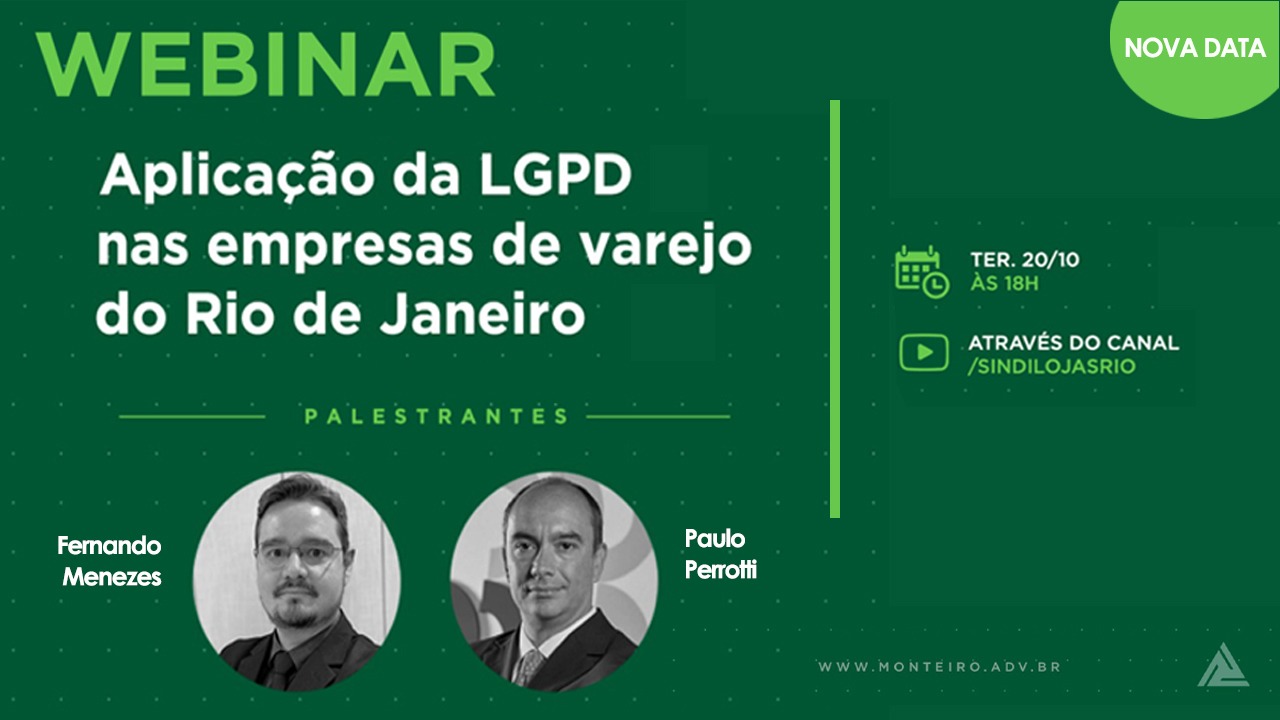 Read more about the article Aplicação da LGPD no Varejo – Webinar gratuito