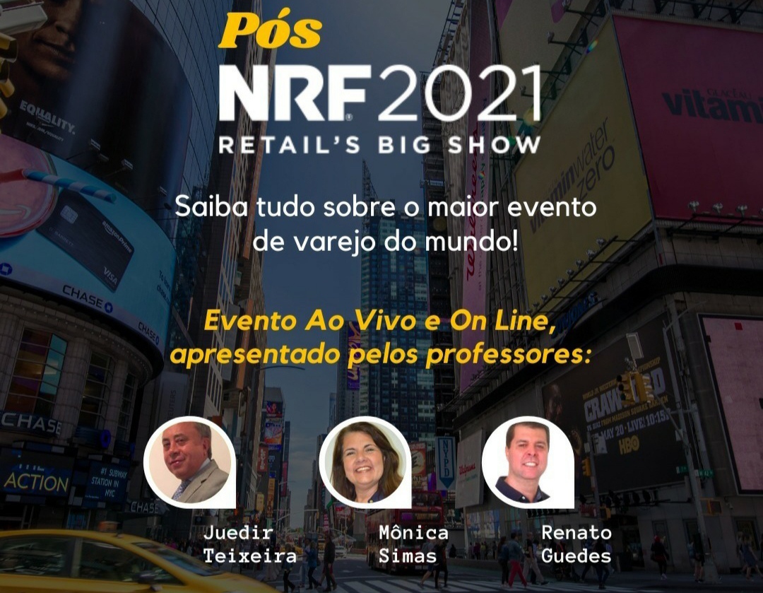 Leia mais sobre o artigo Pós NRF 2021 – Evento ao vivo e on-line