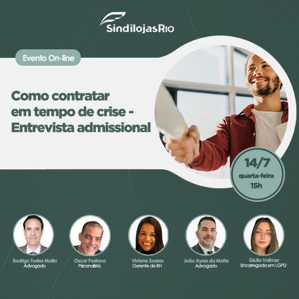 Você está visualizando atualmente Como contratar em tempos de crise – Entrevista admissional