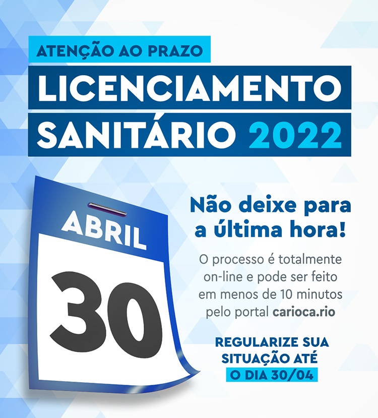 Leia mais sobre o artigo Licenciamento Sanitário 2022
