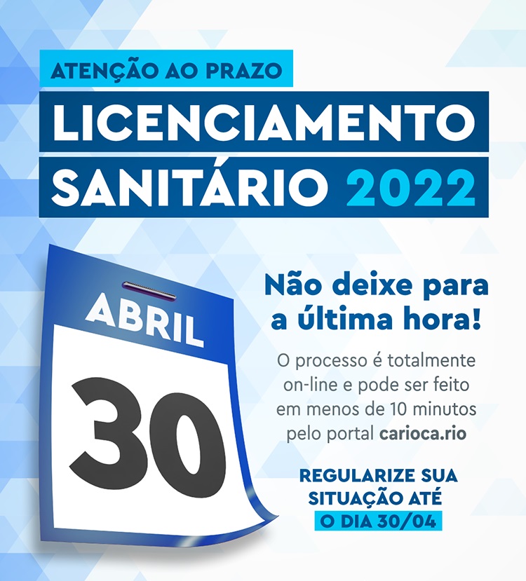 Você está visualizando atualmente Licenciamento Sanitário 2022