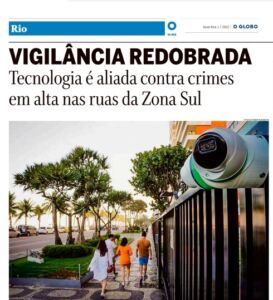 Read more about the article Câmeras viram aliadas na solução de crimes na Zona Sul do Rio
