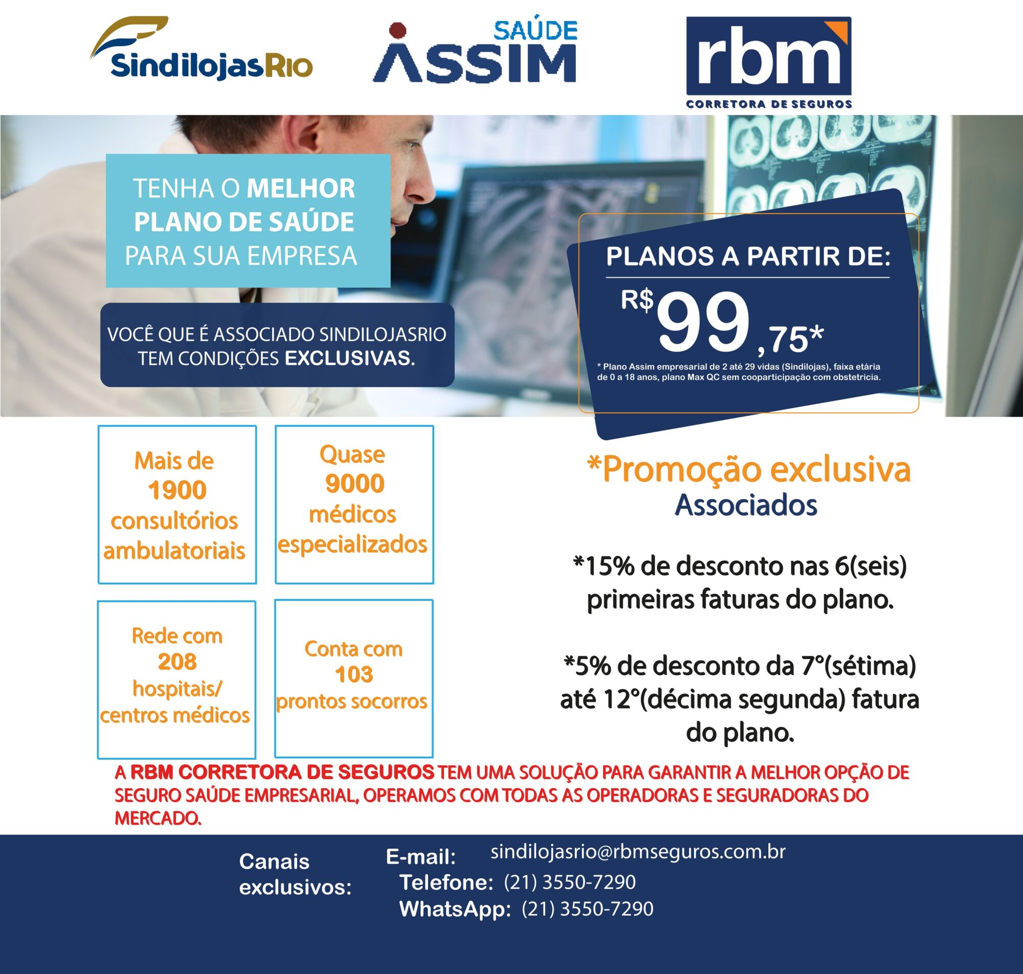 Read more about the article Lojistas têm 15% de desconto na ASSIM Saúde