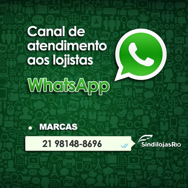 Você está visualizando atualmente Núcleo de Marcas do SindilojasRio – Atendimento via WhatsApp