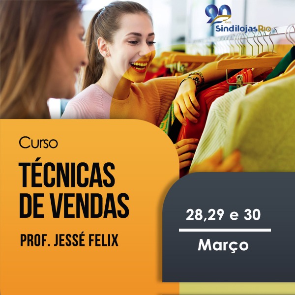Read more about the article Curso de Técnicas de Vendas – Março de 2023