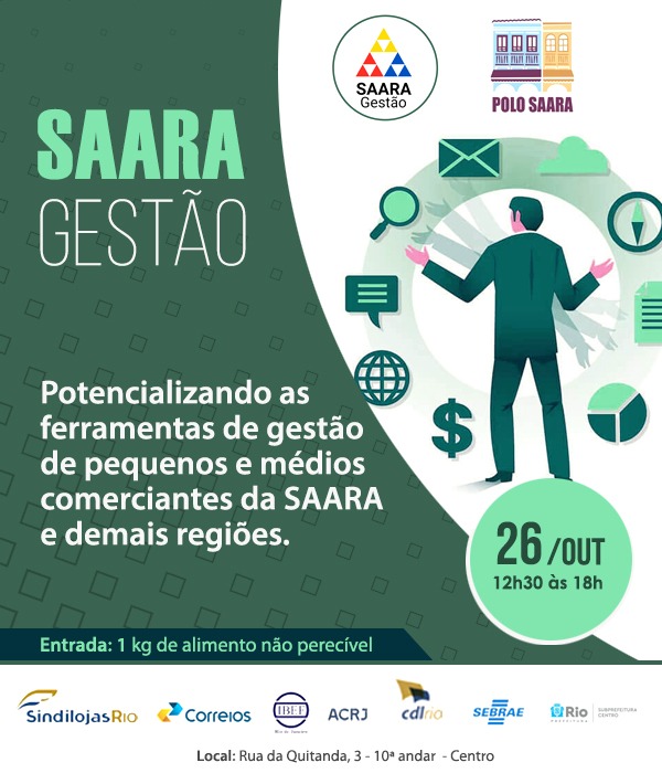 Você está visualizando atualmente Últimas Vagas para o Workshop Saara – Gestão no Varejo