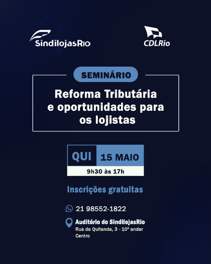 Leia mais sobre o artigo Seminário Reforma Tributária: mudanças à vista – Prepare sua empresa para o que vem aí!