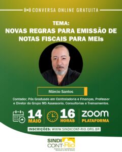 Leia mais sobre o artigo SindilojasRio apoia evento on-line gratuito sobre novas regras para emissão de notas fiscais para MEIs