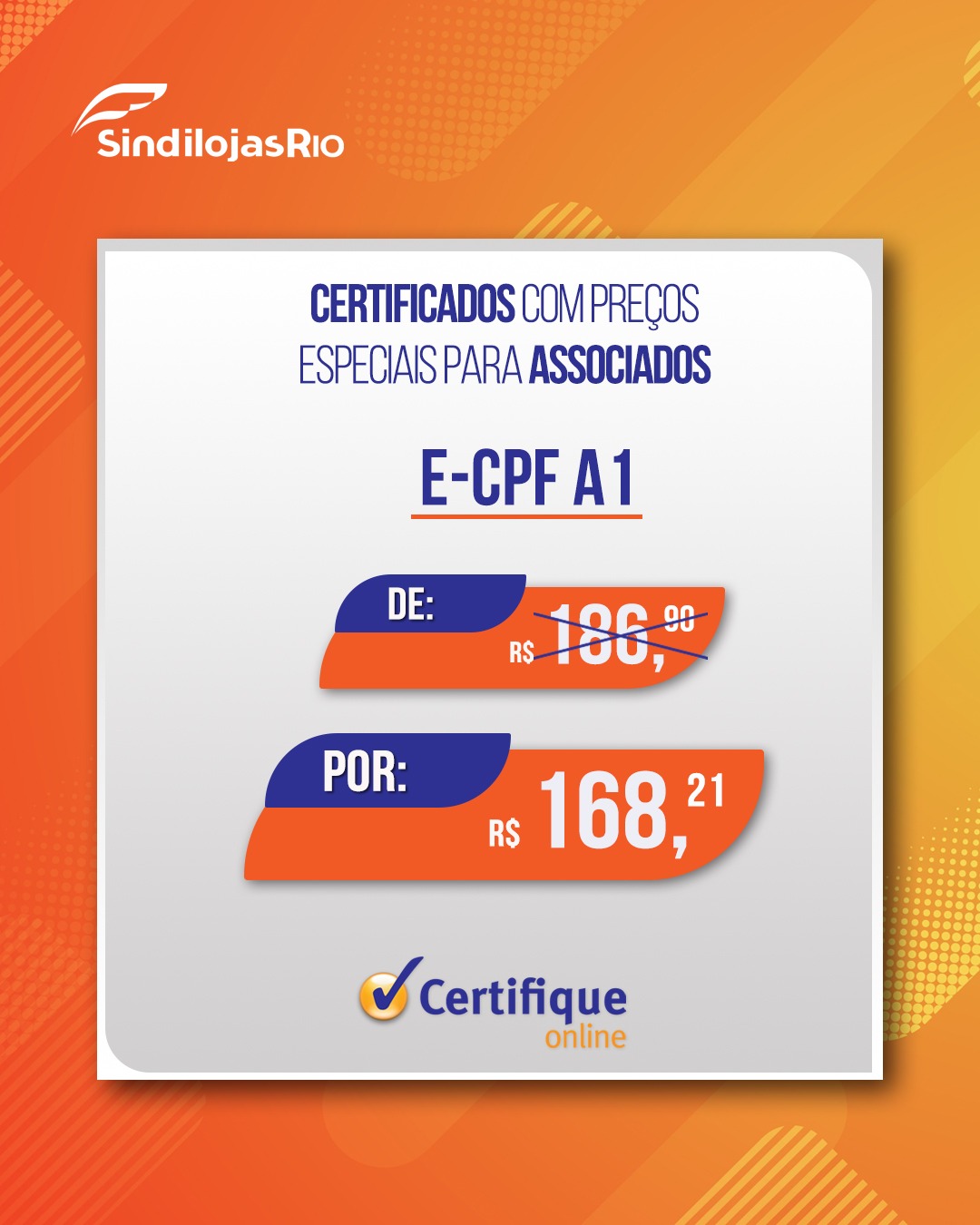 No momento, você está visualizando Certificados Digitais – Condições Exclusivas para Associados SindilojasRio (e-CPF A1)