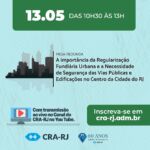 Revitalização do Centro em Debate: CRA-RJ promove mesa redonda com apoio de entidades do comércio