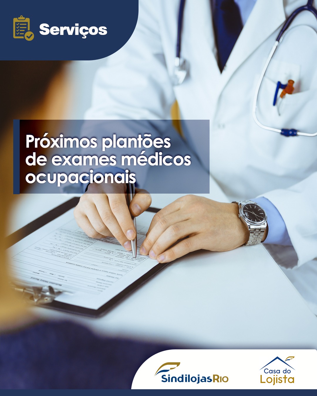 Leia mais sobre o artigo Próximos plantões de exames médicos ocupacionais