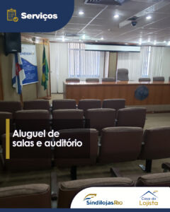 Leia mais sobre o artigo Aluguel de  salas e auditório
