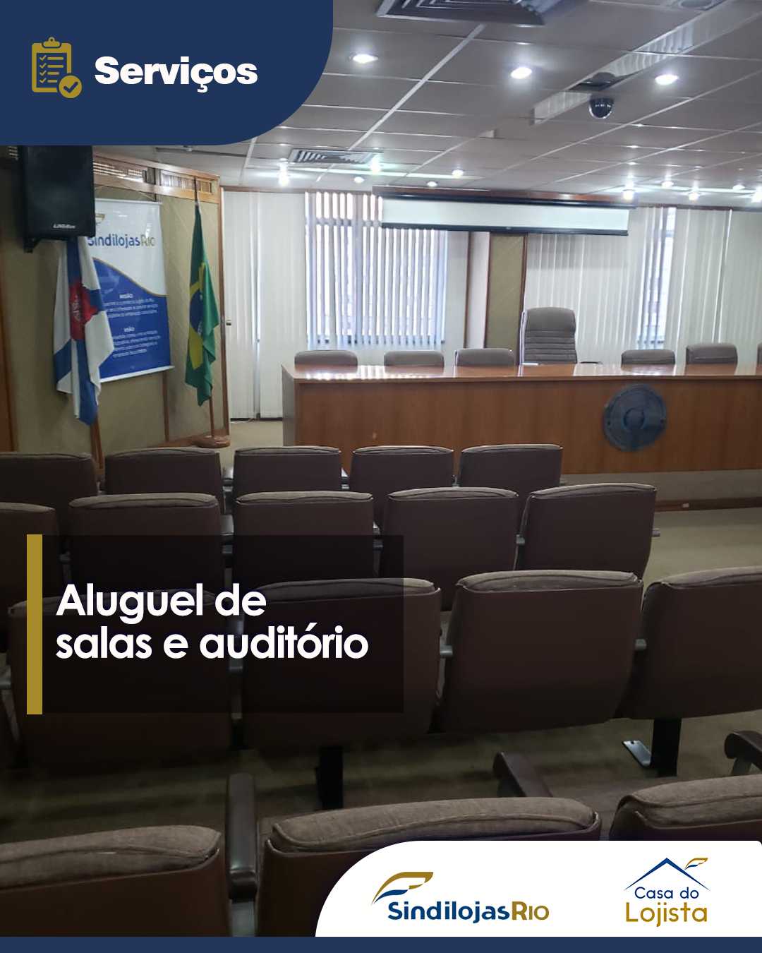 Leia mais sobre o artigo Aluguel de  salas e auditório