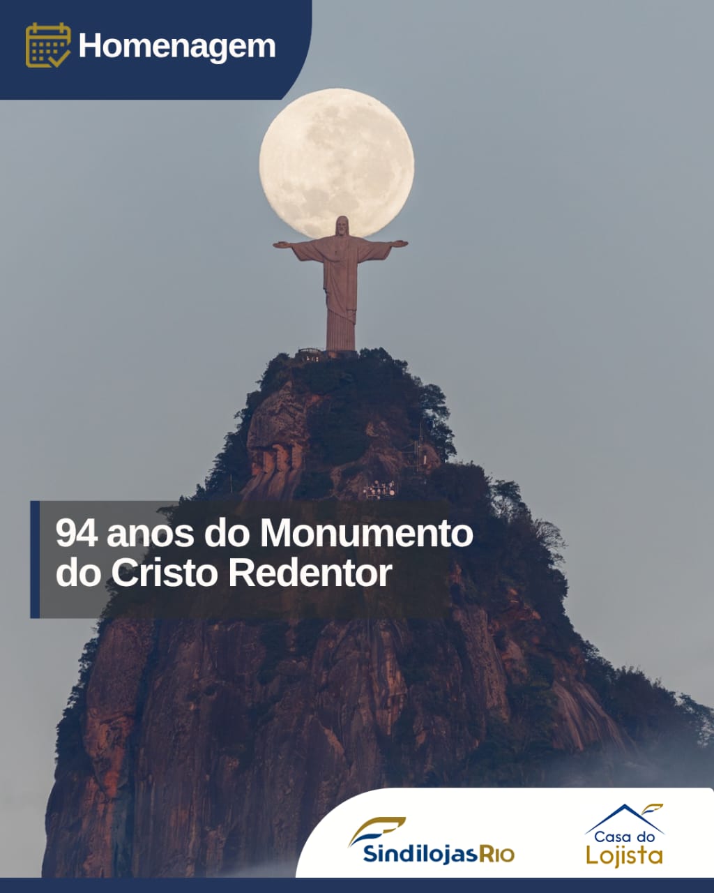 No momento, você está visualizando 94 anos do Monumento do Cristo Redentor