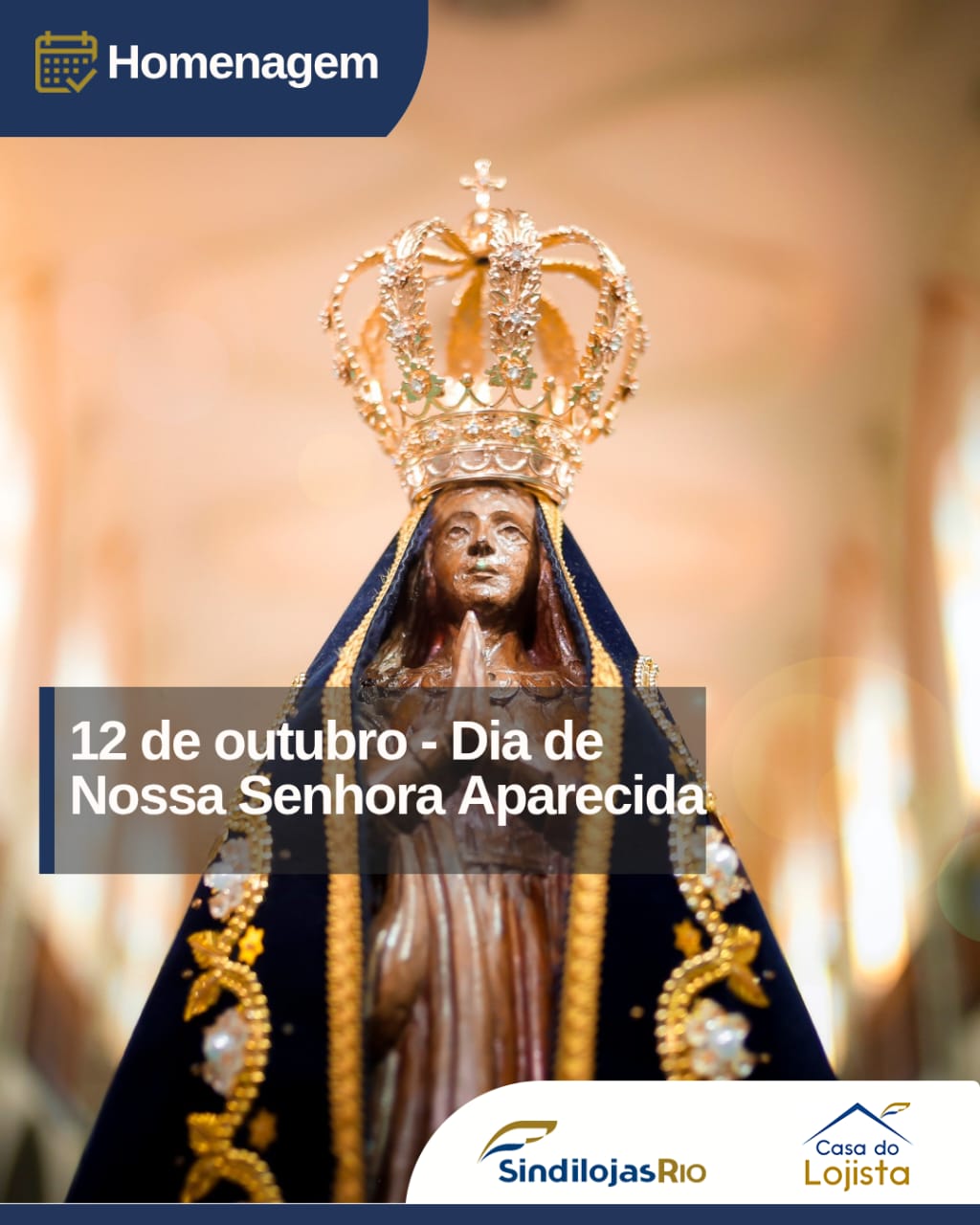 No momento, você está visualizando 12 de outubro – Dia de Nossa Senhora Aparecida