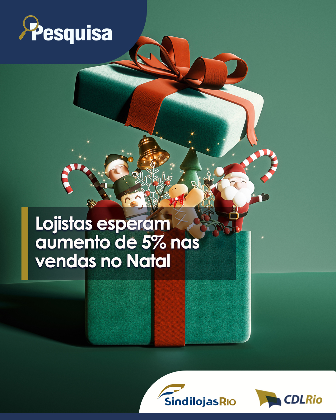 No momento, você está visualizando Lojistas esperam aumento de 5% nas vendas no Natal